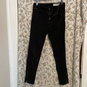 Esmara by Heidi Klum Black Zip Skinny Jeans 8